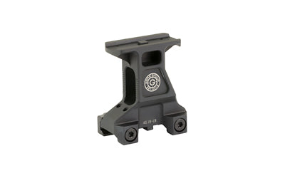 GBRS Group Lerna Elevated Mount Kit, Aimpoint T2 Fit, Black Cerakote Aluminum GEAR-LERN-AP-BLK