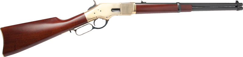 CIMARRON 1866 YELLOWBOY 22LR 19" BRASS/BLUED WALNUT