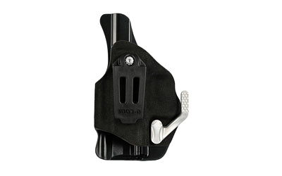 G-Code Phenom Commando Left Hand IWB Kydex Holster for Glock 43X with Rail, Black PHCO-186-LH-BK