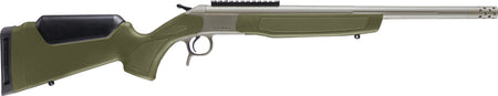 CVA SCOUT TD V3 350 LEGEND 20" STAINLESS/OD GREEN SYNTHETIC<<