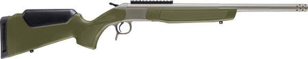 CVA SCOUT TD V3 360 BH 20" STAINLESS/OD GREEN SYNTHETIC<<