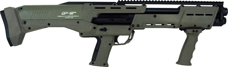DP-12 12 GA DOUBLE BARREL PUMP SHOTGUN 16 RDS OLIVE DRAB