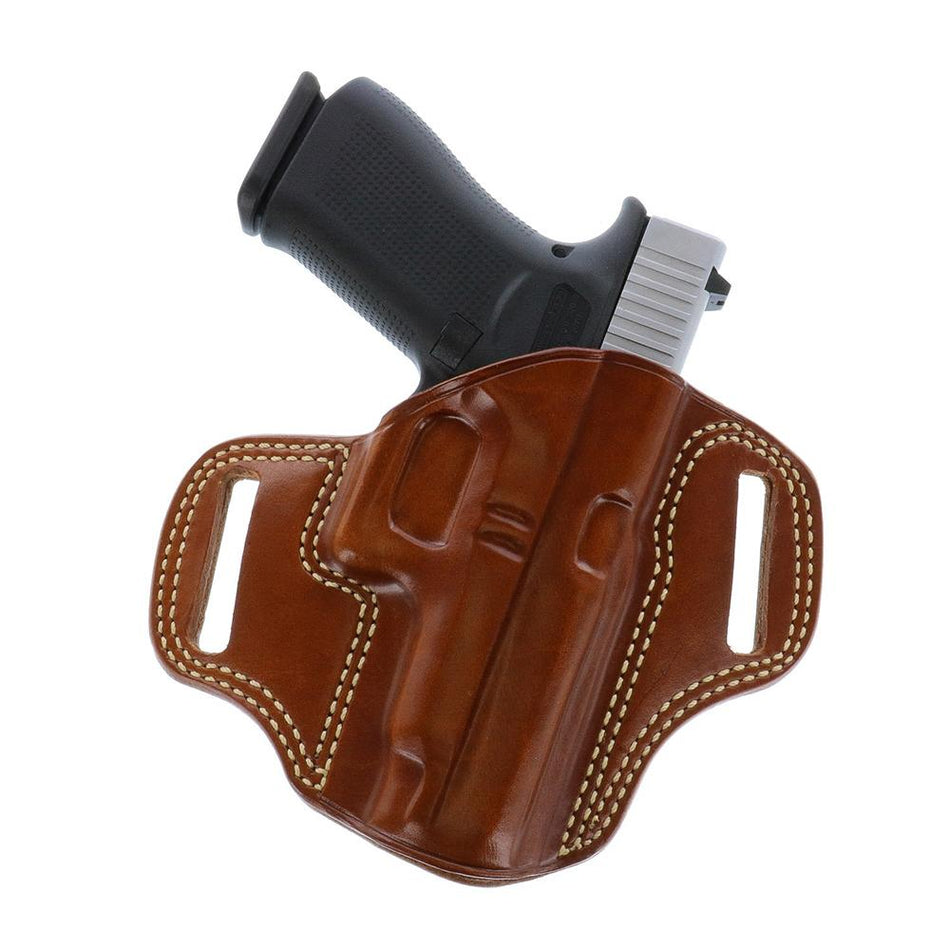 Galco Combat Master OWB Pancake Holster for Colt 1911 3in Barrel Tan RH