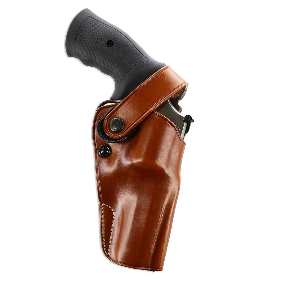 Galco DAO OWB Belt Holster for S&W X Frame Revolver 5" Tan RH Leather