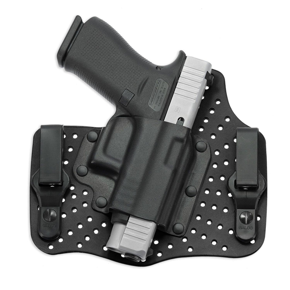 Galco KingTuk Air Kydex/Steerhide IWB Holster Glock 43 Black Right Hand