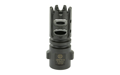 Gemtech Quick-Attach Muzzle Brake, 5.56 NATO, 1/2X28 Threading, Black Finish 12152