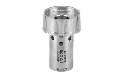 Gemtech GM-45 / Blackside 1/2-28 Threaded Piston Adapter for Pistol Suppressors, Black Finish 12184