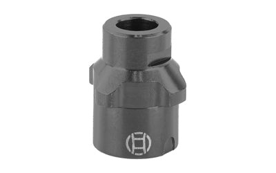 Gemtech 12202 Quick Detach Adapter Thread Mount, 22LR, 1/2x28 for Rimfire Threaded Barrels, Black Finish