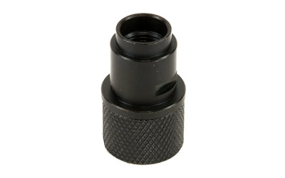 Gemtech 12206 1/2-28 Thread Adapter for Walther P22, S&W M&P22 and Colt 1911-22, Black Finish with Protector