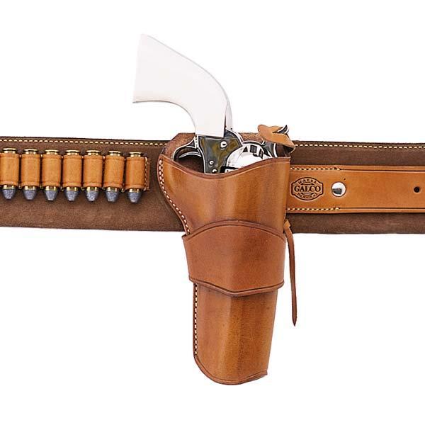 Galco 1880s Style Tan Leather Holster for Ruger .45 Vaquero RH