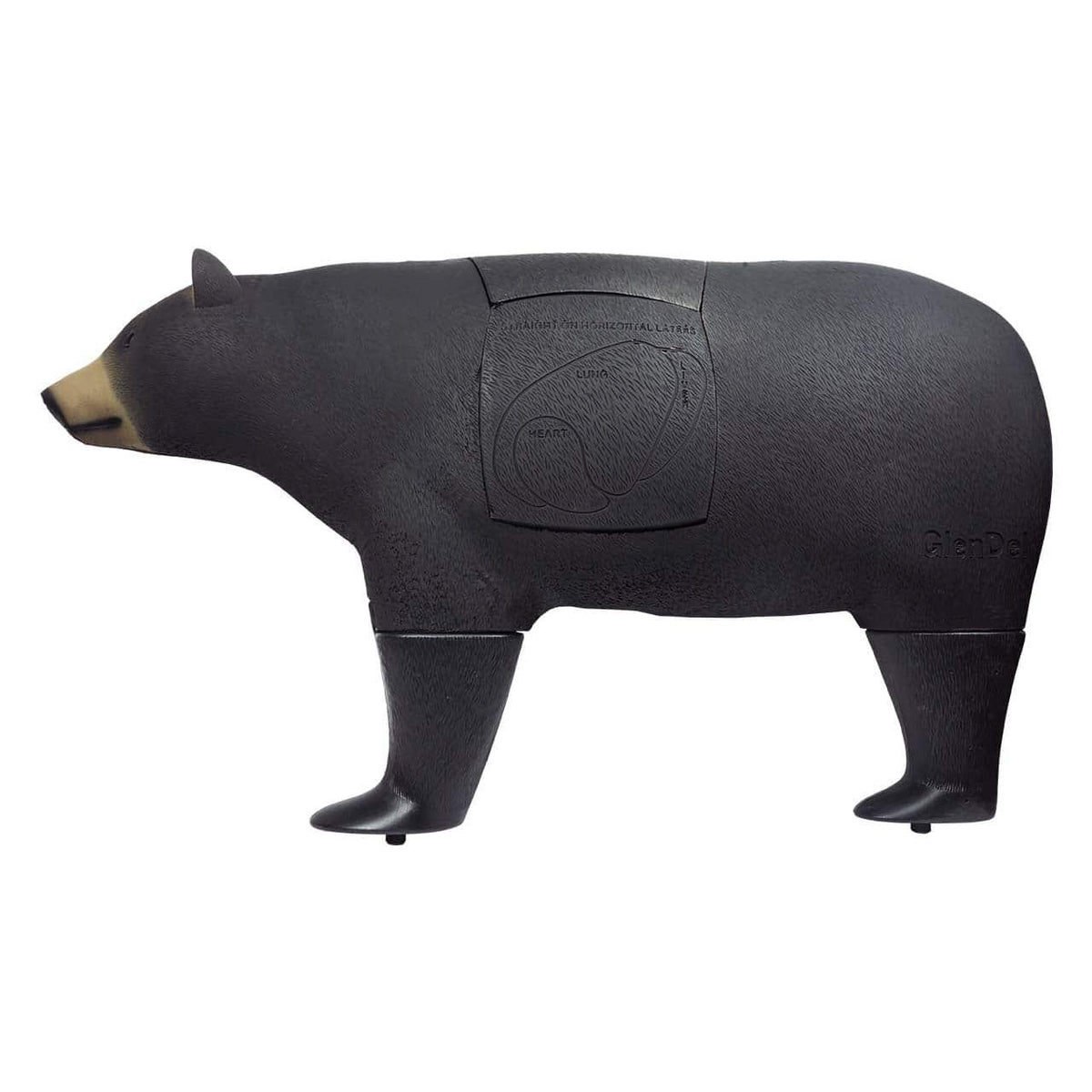 Glendel 3D Bear Archery Target with Blow Molded Legs and Foam Head