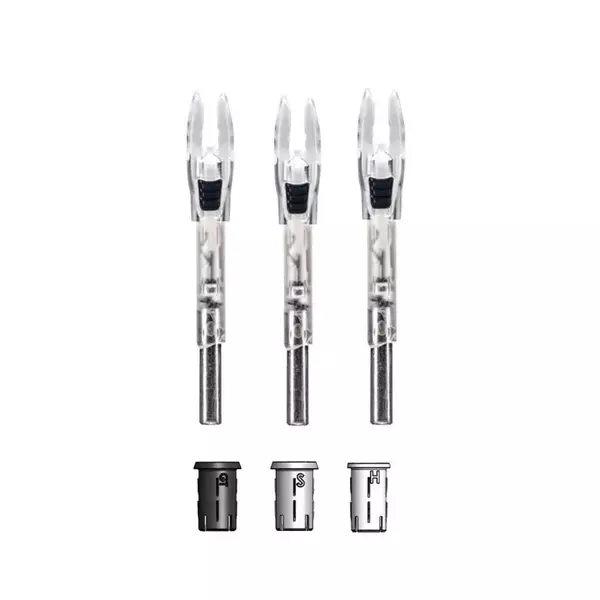 Nockturnal Shift Universal Arrow Lighted Nock Red & Green Strobing 3pk