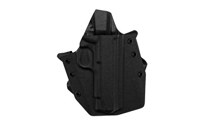 GunfightersINC Ronin Kydex Outside Waistband Holster, 1911 Commander 4.25" No Rail, Black, Right Hand RO-1911CNR-0101121