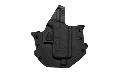GunfightersINC Ronin Kydex Outside Waistband Holster, Glock 43X MOS, Black, Right Hand RO-G43XMOS-0101111
