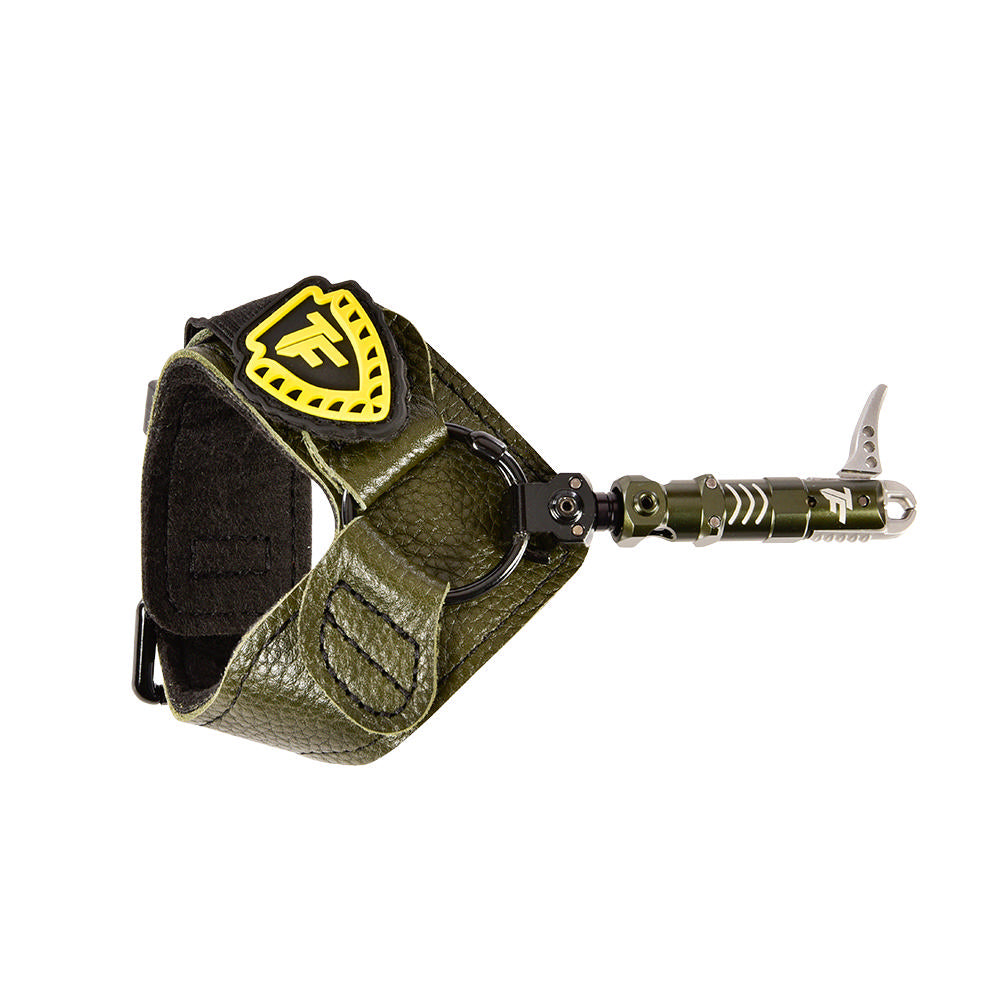TruFire Edge FT Caliper Bow Release Forward Trigger Olive Leather Strap