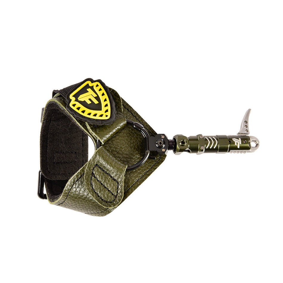 TruFire Edge FT Caliper Bow Release Forward Trigger Olive Leather Strap