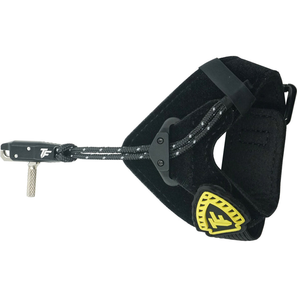 Trufire Toro Jr Black Archery Bow Release, Single Caliper, Buckle Wrist Strap