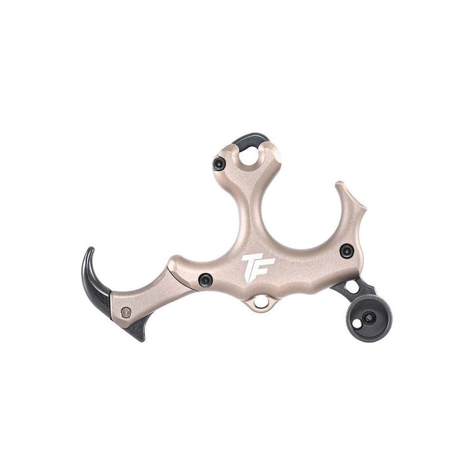 Feradyne Rivet Handheld Archery Release Link Style Gray 3-4 Finger