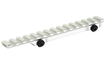 GG&G Ruger Mini-14/Mini-30 Ranch Rifle Optic Rail Mounting Base, MIL-STD-1913, Silver GGG-1382BD