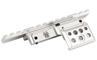 GG&G Ruger Mini-14 182 Series Optic Mounting Rail Adapter, Adjustable, Silver GGG-1519BD