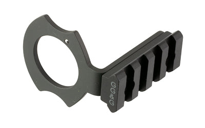 GG&G Ambidextrous Shotgun Flashlight Mount for Mossberg 590, Black Anodized Finish GGG-1655-R