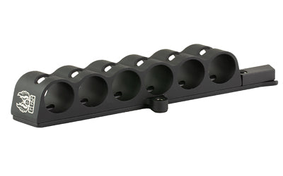 GG&G Benelli M4 Tactical Six Round Side Saddle Shell Holder, Anodized Black GGG-2697