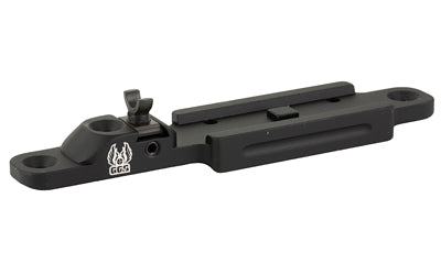 GG&G Beretta 1301 Aimpoint Micro Footprint Red Dot Rail Mount with Ghost Ring Sight, Black GGG-2815