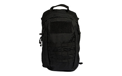Grey Ghost Gear Assault Pack Mod 1 Lightweight, Black Ripstop Nylon Backpack, Side Entry Front Pocket and MOLLE-Compatible Webbing 6015-2