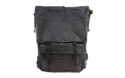 Grey Ghost Gear Gypsy Tactical Commuter Bag, Waxed Canvas, 17 Liters, Black GTG5907-BLK