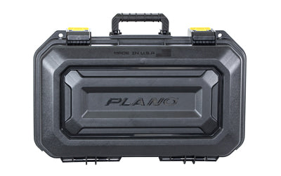 Plano Airline Approved AW2 XL 2 Pistol Hard Case, 18"x10"x5", Black and Yellow PLA118XL