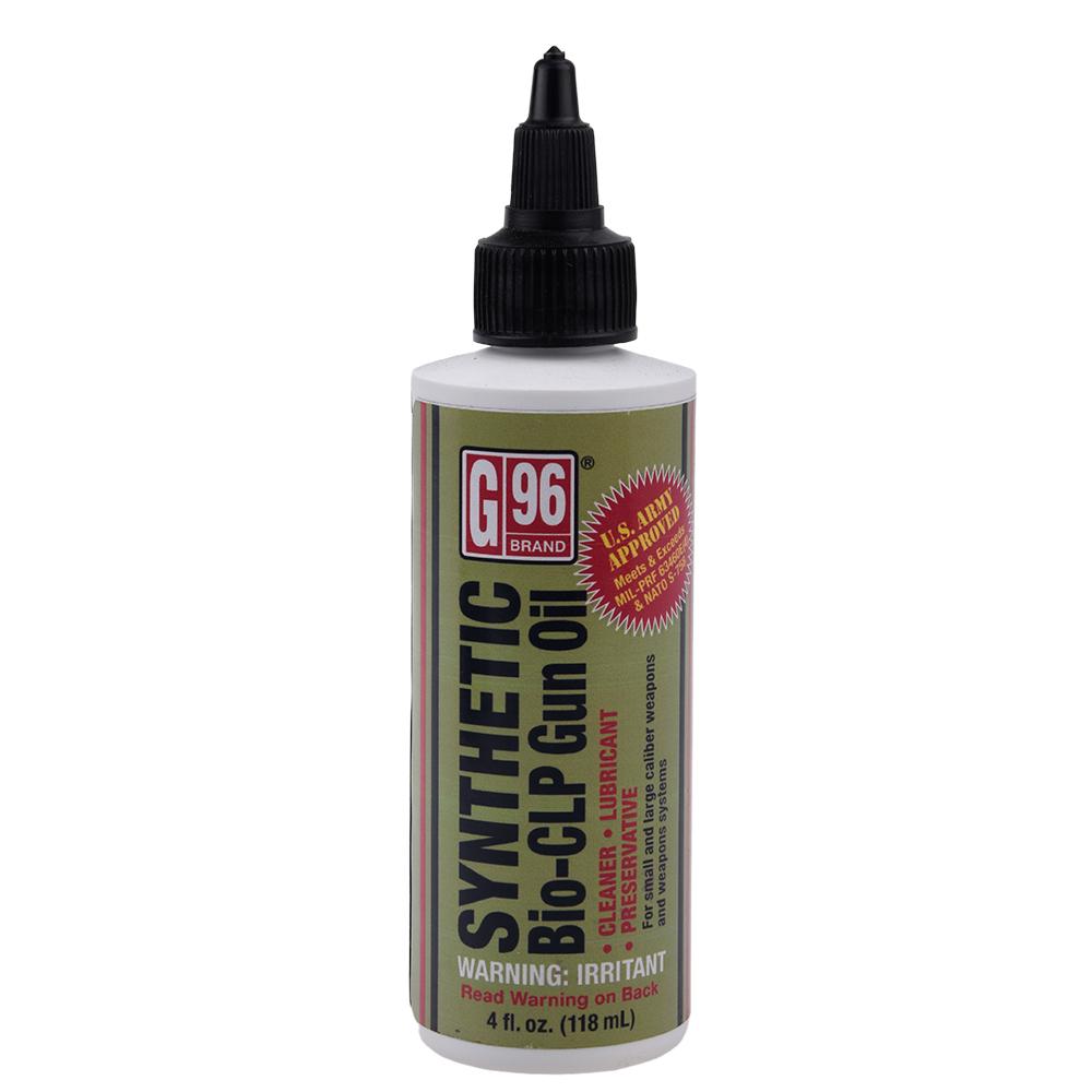 G96 Bio-CLP 4 oz Synthetic Gun Oil Cleaner Lubricant and Preservative