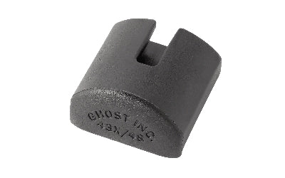 Ghost Inc. Debris-Blocking Grip Plug Frame Insert, Black, Compatible with Glock 43X/48 Pistols