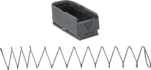 Ghost MOAB +2 Round Mag Extension for Glock 43X and 48 Black