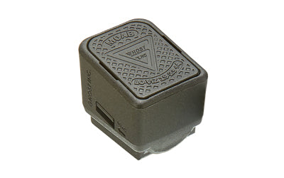 Ghost Inc. LoViz MOAB Baseplate Magazine Extension +4 9mm or +3 40S&W Rounds, Matte Finish Black, Glock Gen 2-5 19/23/32
