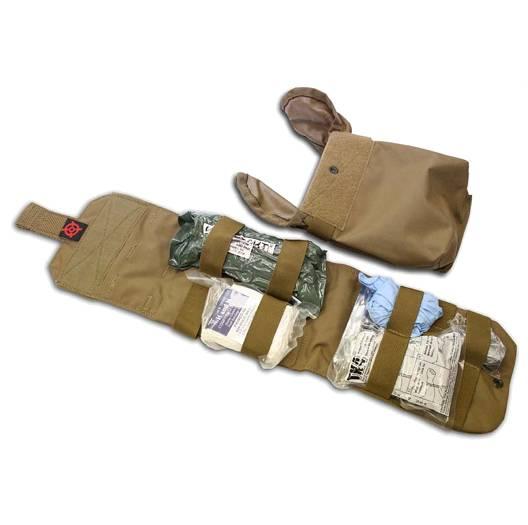Blue Force Gear Coyote Brown MOLLE Trauma Kit Now! Helium Whisper Pouch