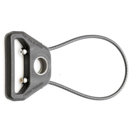 BFG Molded Universal Wire Loop 2.75 Inch Push Button Sling Attachment in Black