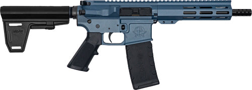 GLFA AR15 PISTOL W/BRACE 223 WYLDE 7.5" NITRIDE TITANIUM