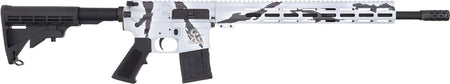 GLFA AR15 450 BUSHMASTER 18" NIT BBL PURSUIT SNOW CAMO