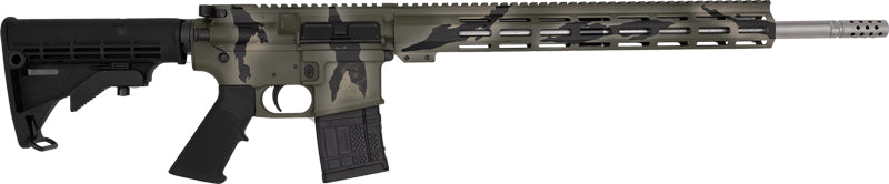 GLFA AR15 450 BUSHMASTER 18" S/S BBL PURSUIT GREEN CAMO