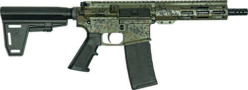 GLFA AR15 PISTOL 223 WYLDE BUNDLE W/ 5 KNIVES LICHEN GRN