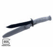 Glock Field Knife 6-1/2" Clip Point Blade Black Grey with Saw Bulk
