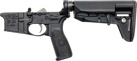 BCM LOWER GROUP AR-15 5.56MM W/BCM MOD-2 SOPMOD BLACK