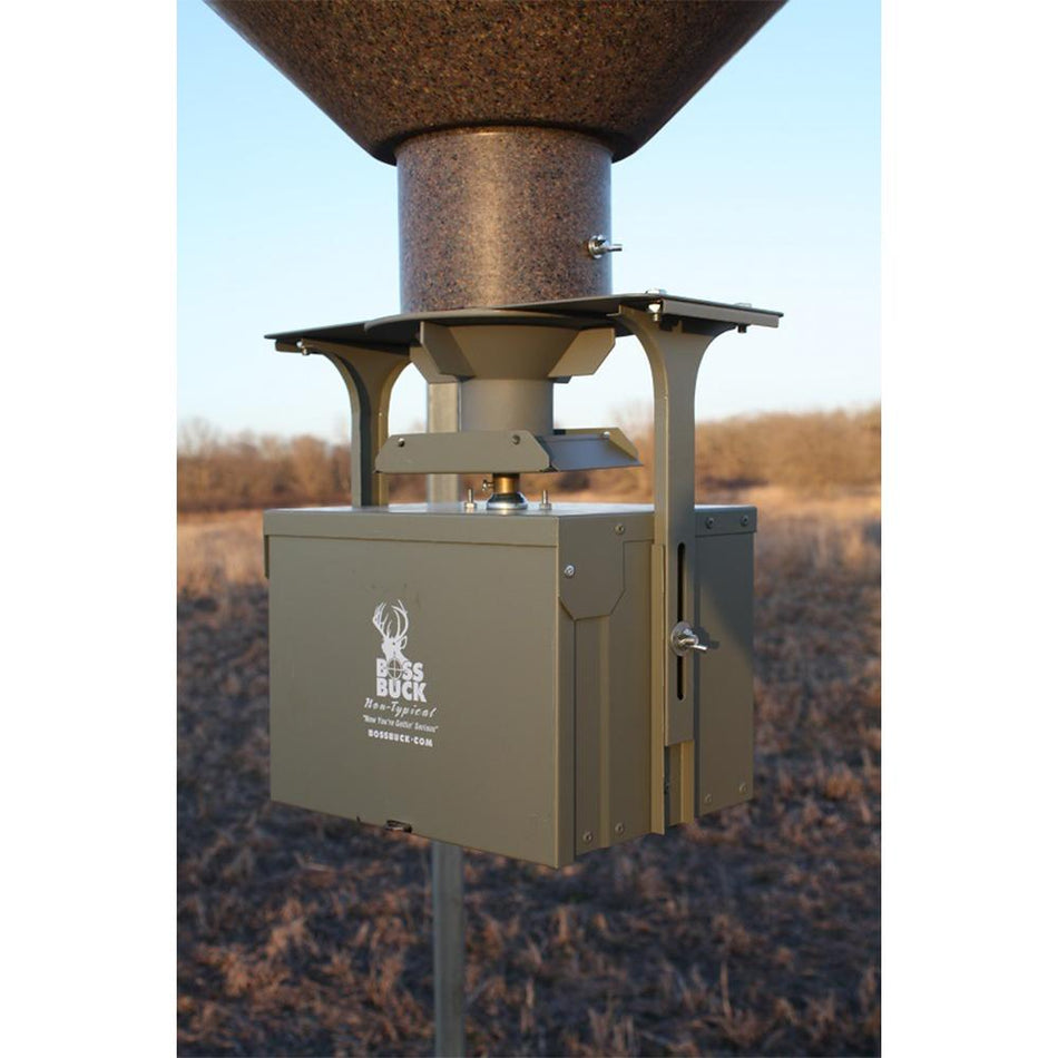 Boss Buck Large Auto Feed Kit 12 Volt with Digital Timer and Swing Door Slinger