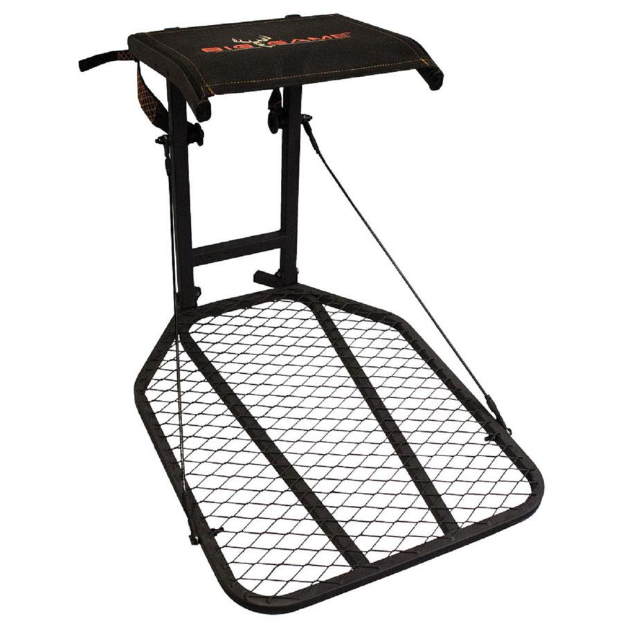 Big Game Captain Packable Hang-On Treestand - 20"x27" Platform, 300 lb Rated