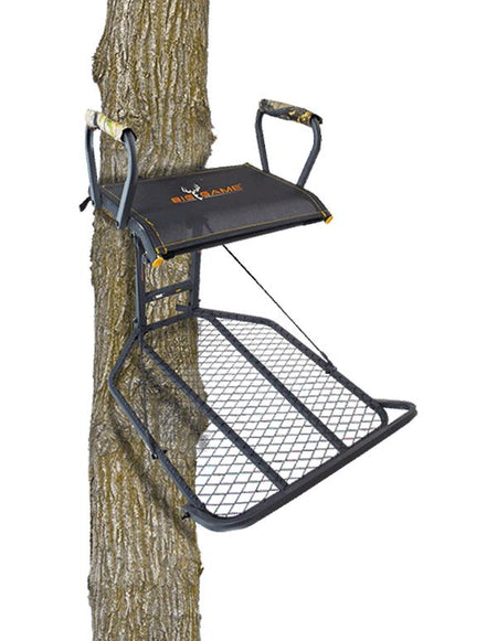 Big Game Captain XC Hang-On Treestand with Full Body Harness 300 lbs