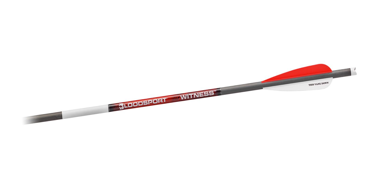 Bloodsport Witness 300 Spine 22" Crossbow Bolts with Blood Ring 6pk