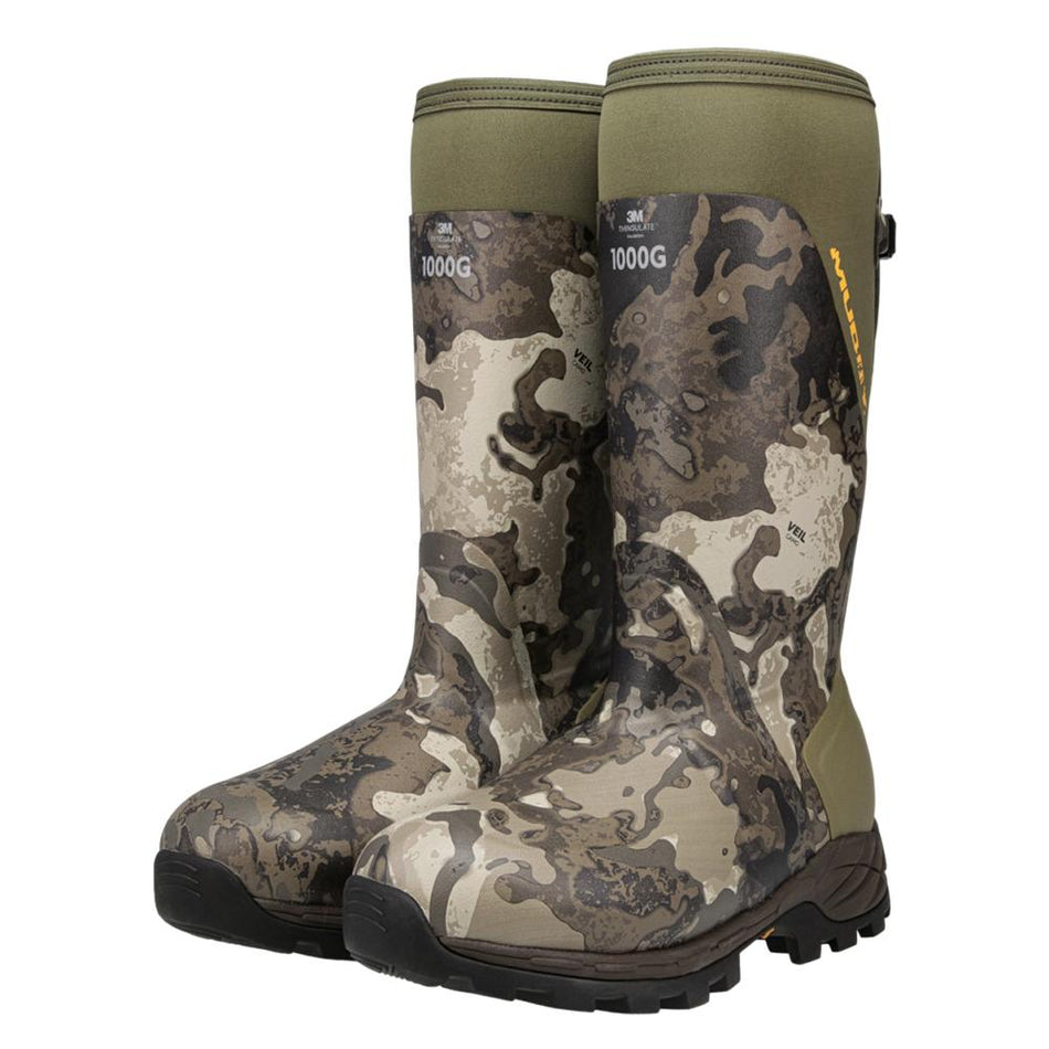 Muddy DV8 17-In. Insulated Boot 1000G Veil Canyon Grey Men's Size 7D