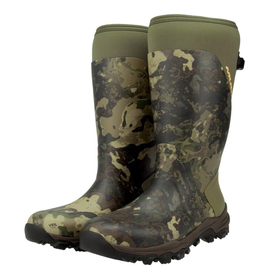 Muddy DV8 17" Rubber Non-Insulated Boot Veil Canyon Hybrid Men's Size 8D