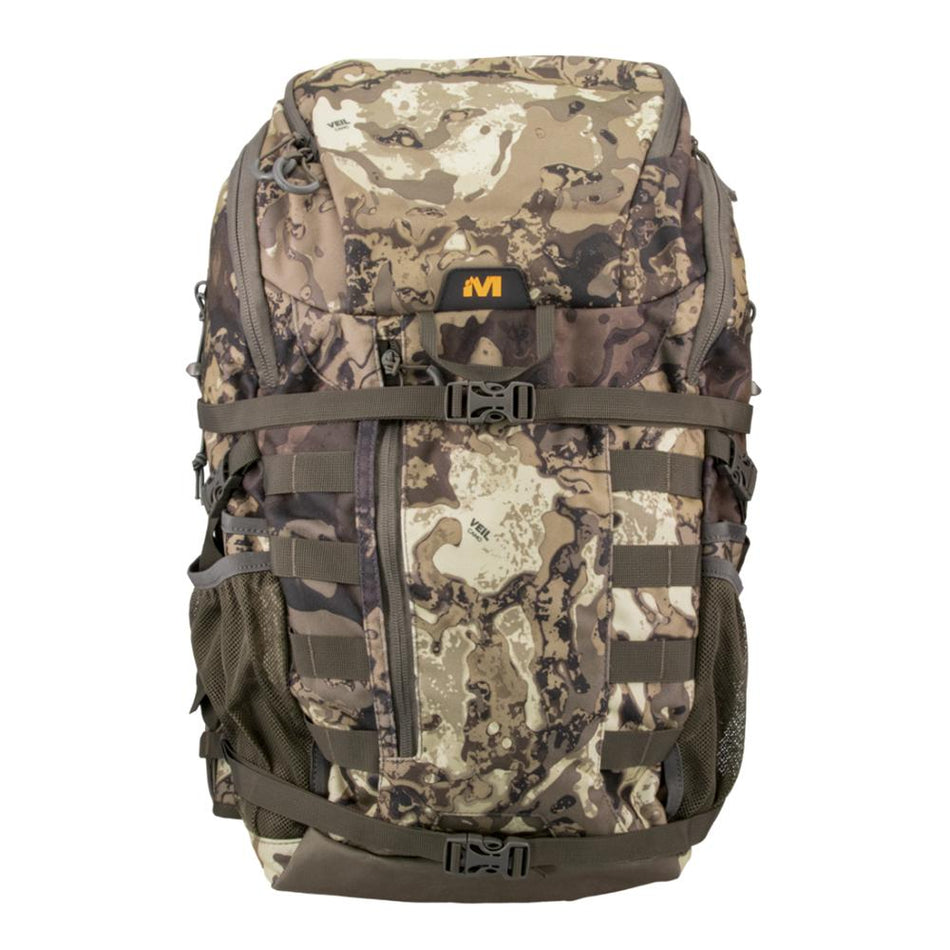 Muddy Pro Series 24L Hunting Backpack with Rain Cover Veil Canyon Grey