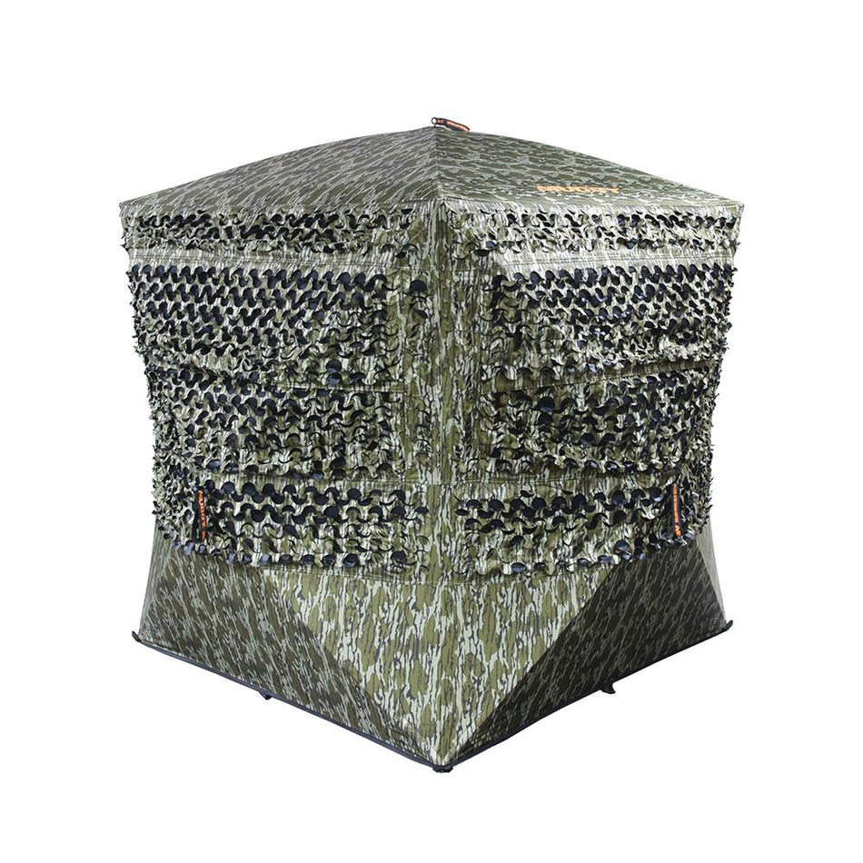 Muddy Carnage Die-Cut Blind Mossy Oak Bottomland Evo Mesh Curtains